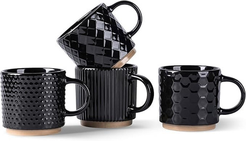 Stackable coffee mugs - oz,