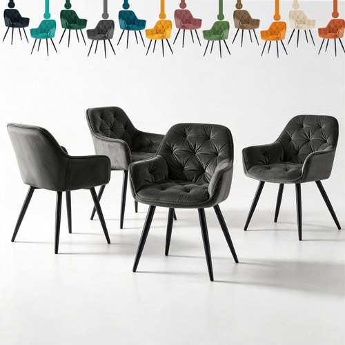 Set 4 dining chairs - 1/2/4,