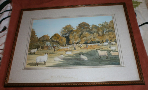 Large watercolour painting - watercolour, of