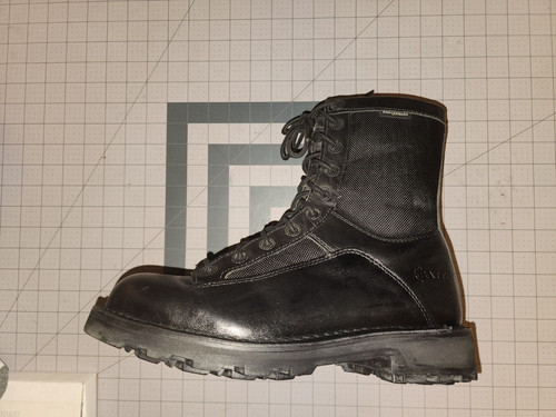 Bates combat boots black - bates,