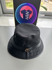 GUCCI GG CANVAS BUCKET HAT