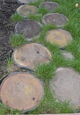 Set pcs stepping stone log - set, 4