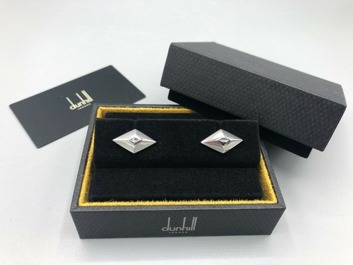 Dunhill diamond shaped silver - dunhill,