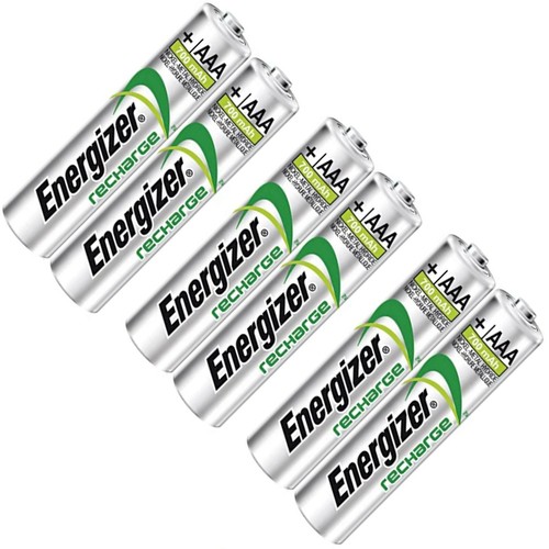 Aaa rechargeable energizer - 6,