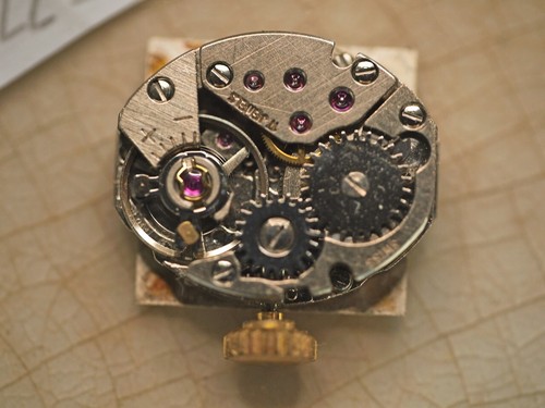 Vintage swiss watch - watch, movement
