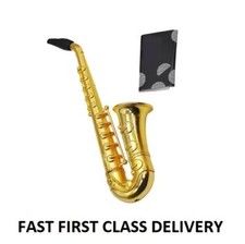 NOVELTY SAXOPHONE SMOKE TOBACCO PIPE SMOKING METAL CHRISTMAS GIFT IDEA FOR HIM