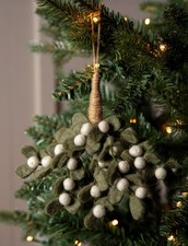 Felt Mistletoe Sprig Christmas