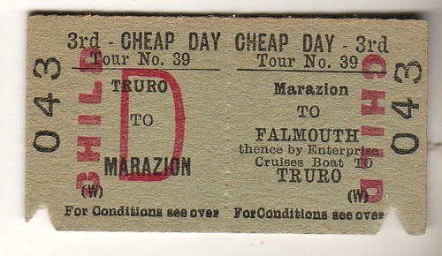 Railway ticket tour no - br(w),