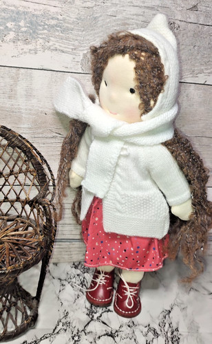 Waldorf doll with natural - waldorf,