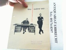 Opel - So oder so ... Opel Caravan. Opel, Werbe-Prospekt: