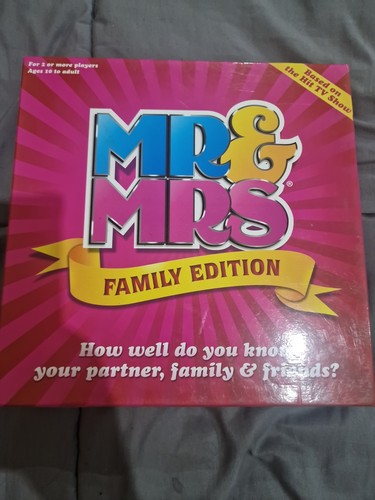 Mrs family edition board - mrs,
