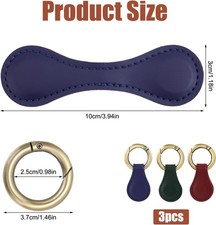 3 Pack Magnetic Bookmark Page Note Markers Book Mark Clip Double Sided 3 Colours