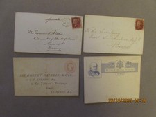 Job lot PENNY RED ON ENVELOPE *2, pre-stamped envelope plus penny post jubilee