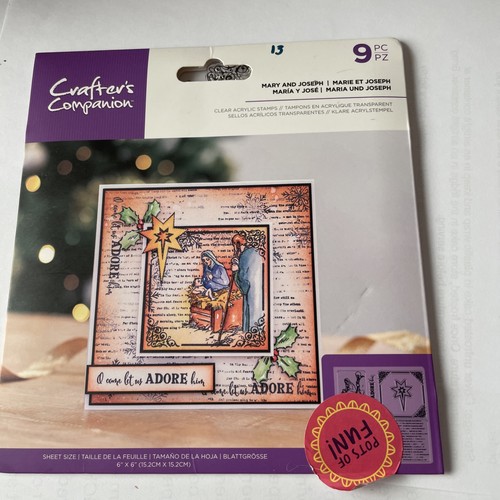 Crafters companion mary and - mary,