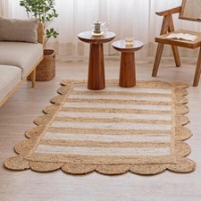 Jute Rug Carpet Handmade
