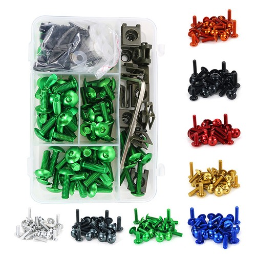 Full fairing bolts - full, nuts