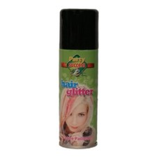 Glitter hair spray gold silver - spray,