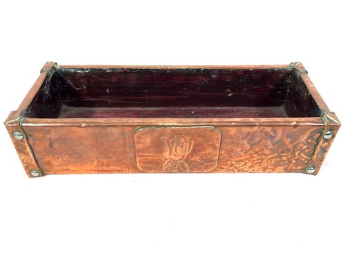 Antique art nouveau copper - art,