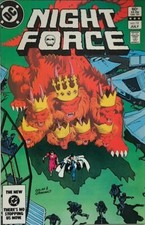 Night Force 12 VF+ £3 1983