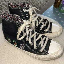 CONVERSE WOMEN/ CHILD TRAINERS ALL STAR FESTIVAL SMOOTHIE SIZE 3 1/2