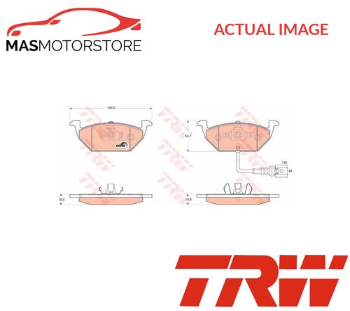 Brake pads set braking - pads,