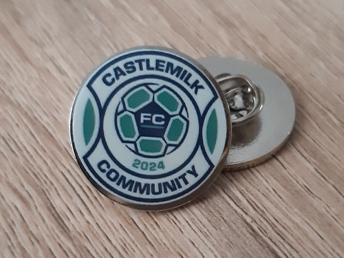 Castlemilk community pin - castlemilk, f