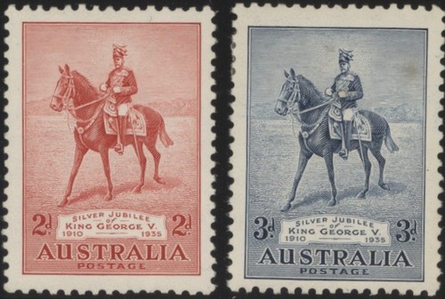 Australia 1935 silver - silver, jubilee