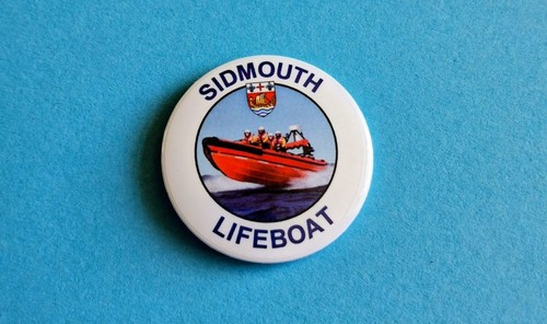 Sidmouth lifeboat pin - sidmouth,