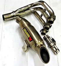 YAMAHA MT-09 MT09 XSR 900 TRACER  AKRAPOVIC  EXHAUST SYSTEM END CAN
