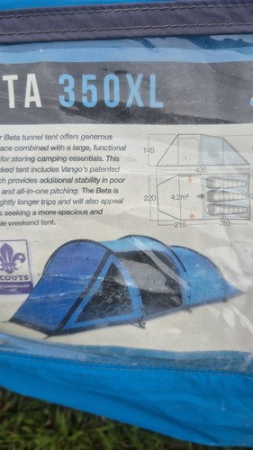 Vango beta 350xl person tent - vango, 3
