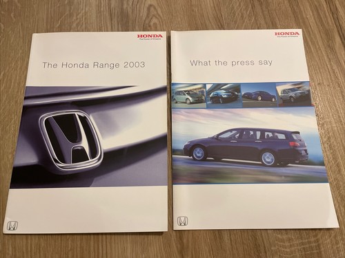 Honda range sales brochure - range, uk