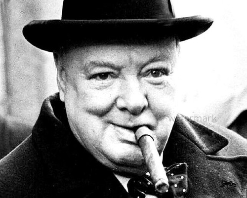 Winston churchill smoking - churchill,