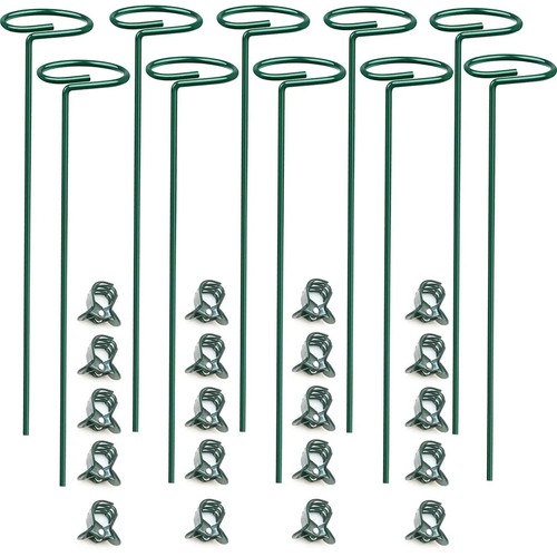 10x metal single stem plant - metal,