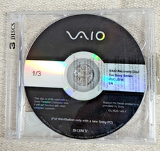 Sony Vaio Recovery Disk for