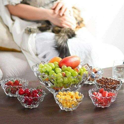 7pc glass bowl - glass,