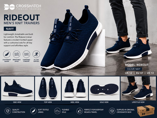 Men trainers navy blue - men's,