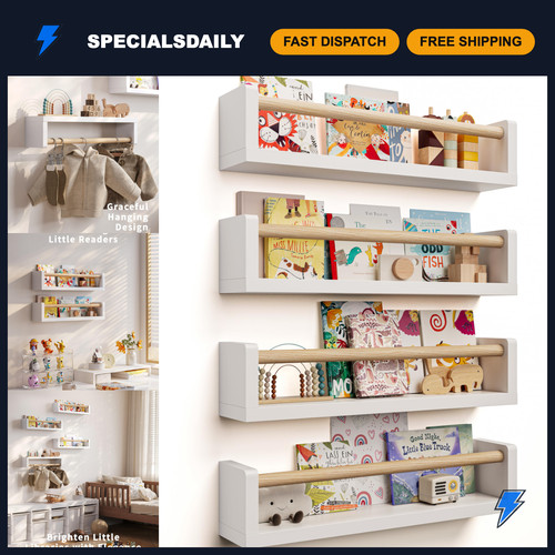 Pack wall book shelves - book, for