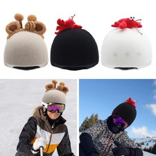 Ski helmet cover decor - ski,