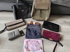 Huge Bundle Job Lot Of Ladies Bags Crossbody Handbag Clutch Purse Backpack