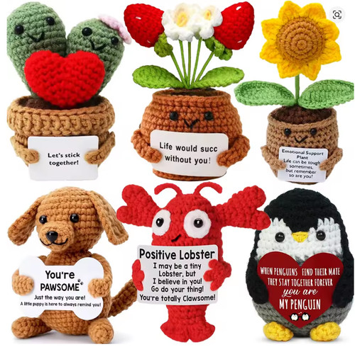 Handmade crochet pocket hug - crochet,