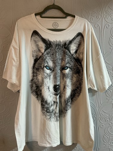 Men vintage wolf - vintage, t-shirt