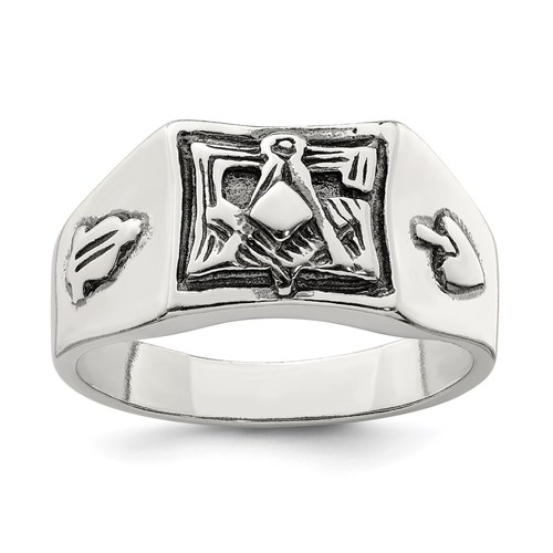 Sterling silver antiqued - sterling,