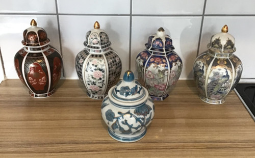 Ginger jars ceramic vases - x,