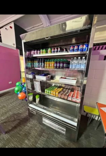 Commercial open chiller - , by