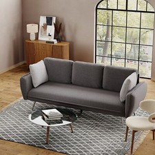 Fabric Long Sofa Modern Couch