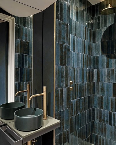 Brick metro ceramic wall tiles - brick,