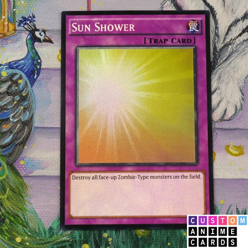 Sun shower anime effect holo - shower,