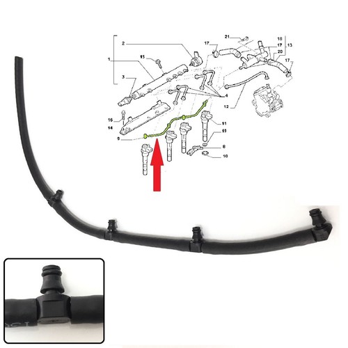 Leak off pipe return - off,