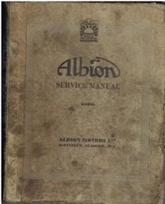 ALBION REIVER RE25A RE27A S.REIVER RE29 RE31 TRUCK 1959- FACTORY WORKSHOP MANUAL