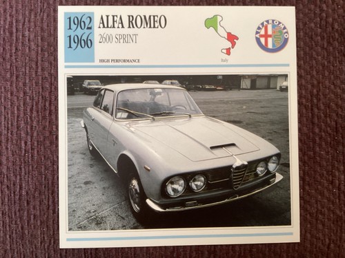 Alfa romeo 2600 sprint - alfa,